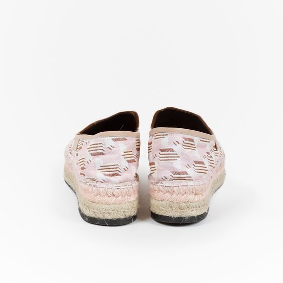 Lanvin Pink Monogram Espadrilles - Picture 3 of 10
